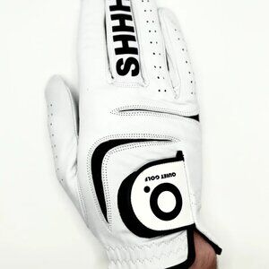 Quiet Golf White SHHHH Golf Glove